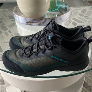 Black Diamond Men's Athletic Shoes - Black and Green